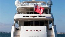 Motor yacht KATYA -  Aft View